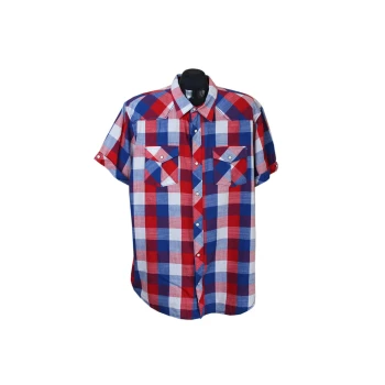 Рубашка мужская в клетку SMOG SLIM FIT, XL