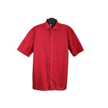 Рубашка мужская красная MODERN FIT ETERNA, XXL