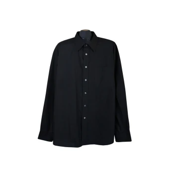 Рубашка мужская черная TAILORING MARKS & SPENCER, 3XL