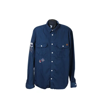 Рубашка синяя мужская ORIGINALS by JACK & JONES, L  