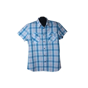 Рубашка мужская в клетку SMOG, XL