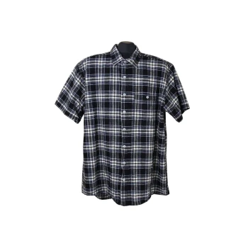 Рубашка мужская в клетку DRESSMANN, XL