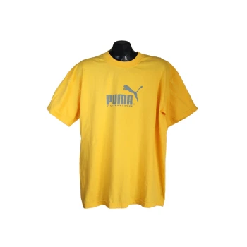 Футболка желтая мужская PUMA, L