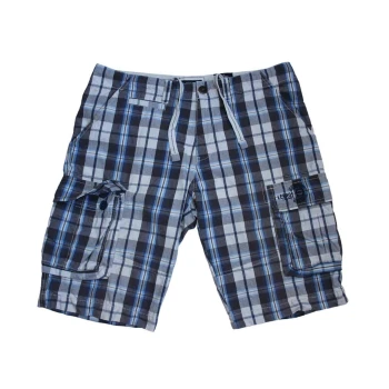 Шорты карго мужские в клетку LERROS W 36