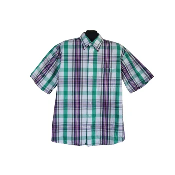 Рубашка мужская в клетку LORENZO CALVINO, XL