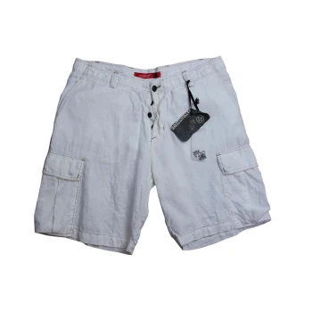 Шорты карго мужские льняные ALTATENSIONE W 36
