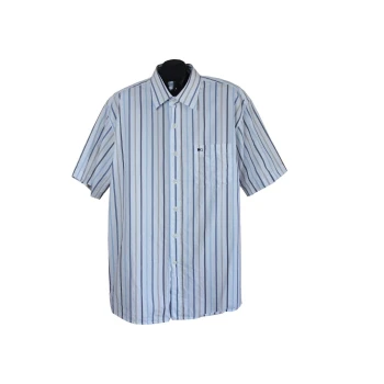 Рубашка мужская белая в полоску COMMANDER, 3XL