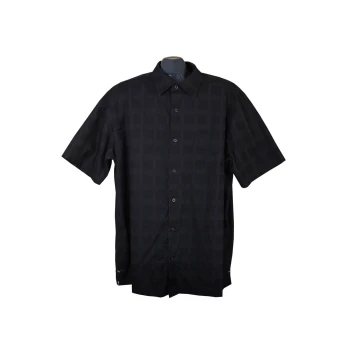 Рубашка мужская черная F&F, XL