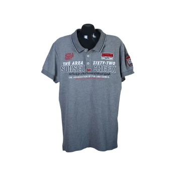 Мужское серое поло SOUTHERN, L