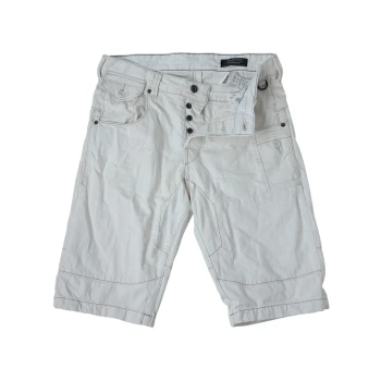 Мужские белые джинсовые шорты JACK & JONES W34