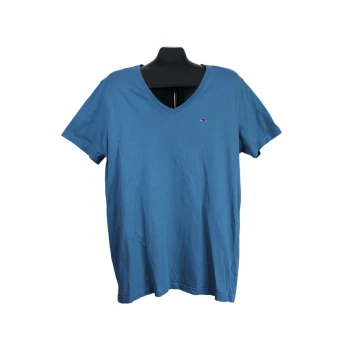 Женская синяя футболка TOMMY HILFIGER DENIM, XXL