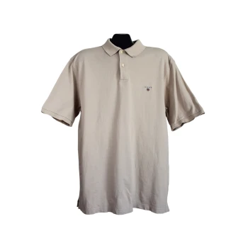 Мужское бежевое поло GANT, XL 