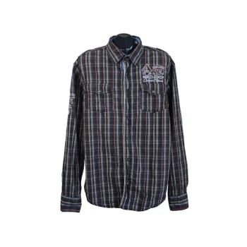 Рубашка мужская в клетку CAMP DAVID DISCOVER NATURE, XL  