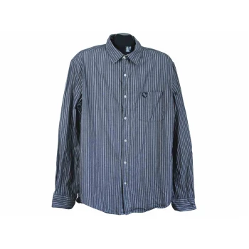 Рубашка мужская серая REPLAY REGULAR, XL