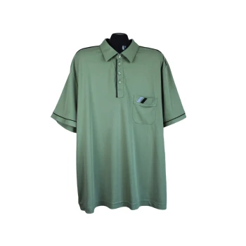 Поло мужское зеленое CHARLES VOEGELE, XXL