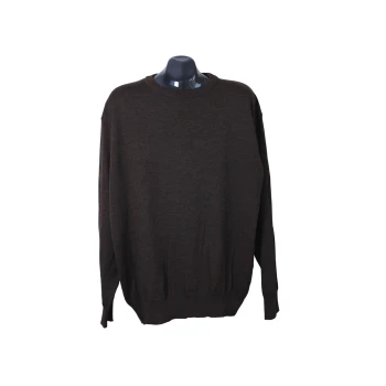 Джемпер шерстяной мужской коричневый LIVERGY, 3XL