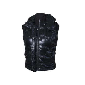 Жилетка женская черная с капюшоном OUTFITTERS NATION, XS