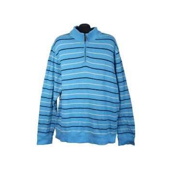 Мужской свитер с воротником на молнии LANDSEND, XXL