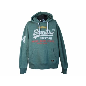 Мужская зеленая толстовка SUPERDRY, XXL