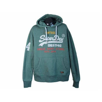 Мужская зеленая толстовка SUPERDRY, XXL