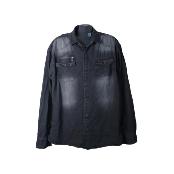 Мужская джинсовая рубашка TOM TOMPSON, XL