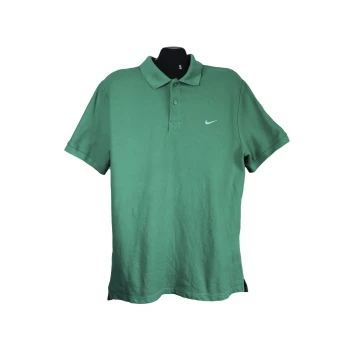 Поло мужское зеленое NIKE, L