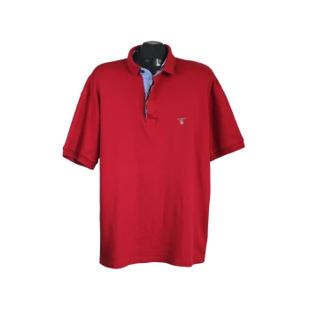 Поло мужское красное GANT, XXL