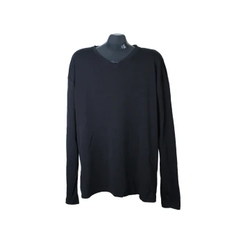 Лонгслив мужской черный JOHN F.GEE, XXL