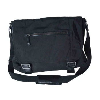 Мужская черная сумка через плечо BANANA REPUBLIC