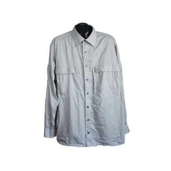 Мужская серая рубашка KLEPPER, 3XL   