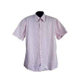 Мужская бежевая льняная рубашка SUTHERLAND, L