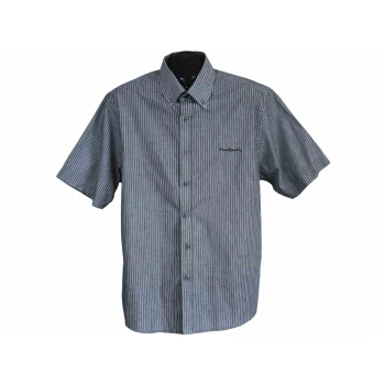 Рубашка мужская серая в полоску PIERRE CARDIN, L