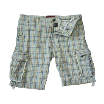 Шорты карго мужские в клетку SCOTCH & SODA W 38