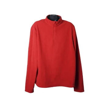 Мужская флисовая красная кофта QUECHUA, XXL