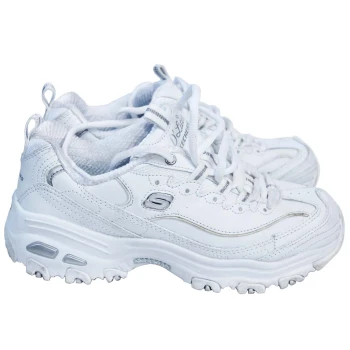 Кожаные белые кроссовки для девочки SKECHERS 36 размер   