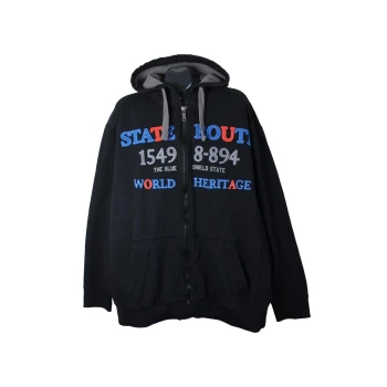 Толстовка с капюшоном мужская на молнии ANGELO LITRICO, 4XL