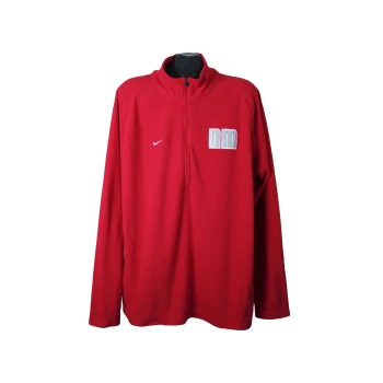 Кофта флисовая мужская красная NIKE FIT THERMA, XXL