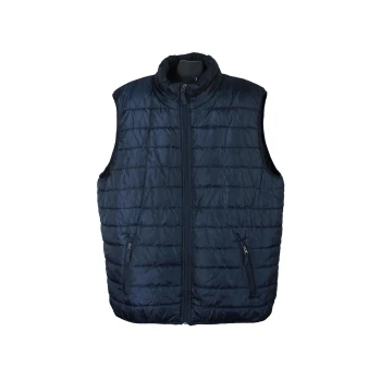 Мужской стеганый жилет на молнии IDENTIC, XXL