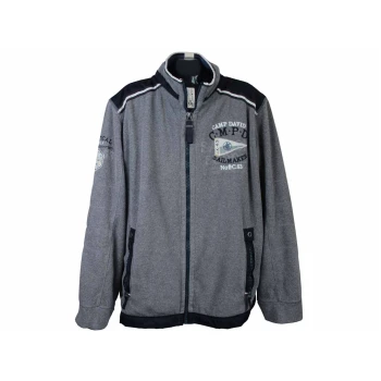 Кофта флисовая мужская серая CAMP DAVID SAILMAKER, 3XL