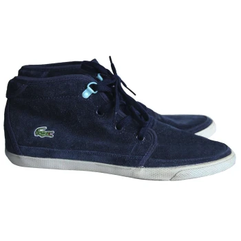 Кеды замшевые синие женские LACOSTE 38 размер