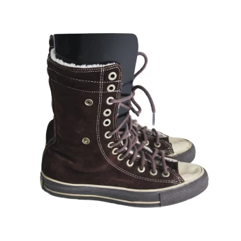 Кеды замшевые женские на шнуровке CONVERSE ALL STAR 37 размер