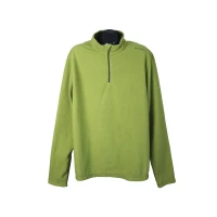 Кофта флисовая зеленая мужская QUECHUA, XL