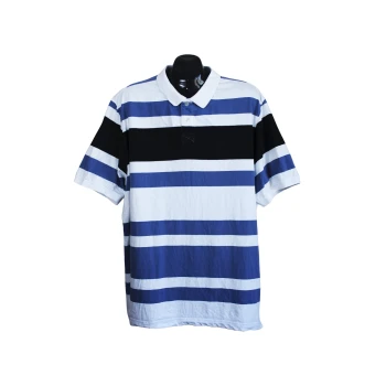 Мужское белое поло в полоску CHARLES VOEGELE, XXL