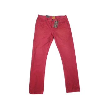 Джинсы красные мужские PETROL INDUSTRIES STRAIGHT FIT W 36 L 36   