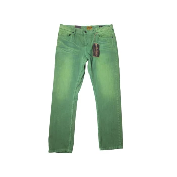 Джинсы зеленые мужские PETROL INDUSTRIES STRAIGHT FIT W 38 L 32   