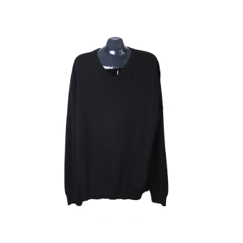Пуловер мужской из хлопка черный ESPRIT, XL