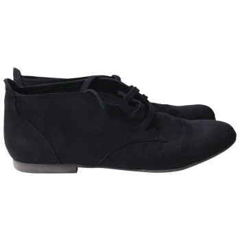 Ботинки замшевые женские черные GRACELAND 42 размер