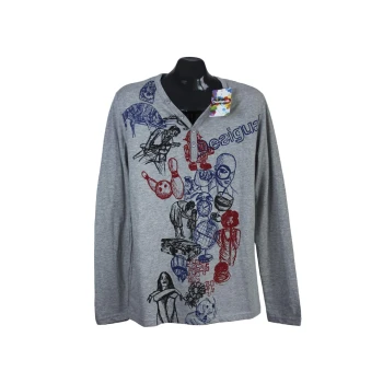 Женский лонгслив с рисунком DESIGUAL, L