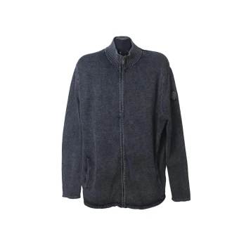 Кофта на молнии мужская серая ENGBERS, XL