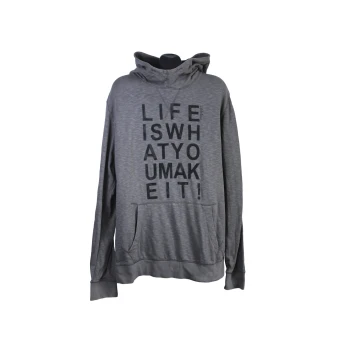 Худи мужское серое с капюшоном ESPRIT, XXL